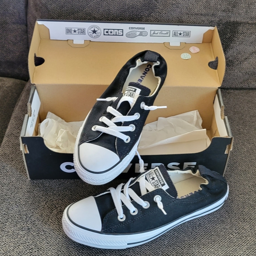 Converse Chuck Taylor All Star Shoreline Slip - Black - Size 9.5